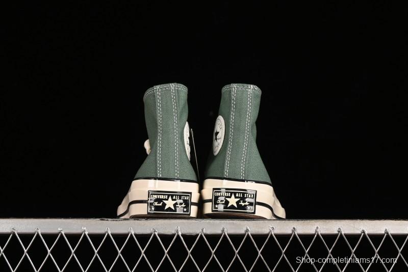 Converse Chuck 1970s High Top Casual Canvas Sneakers in Pine Green - A06521C