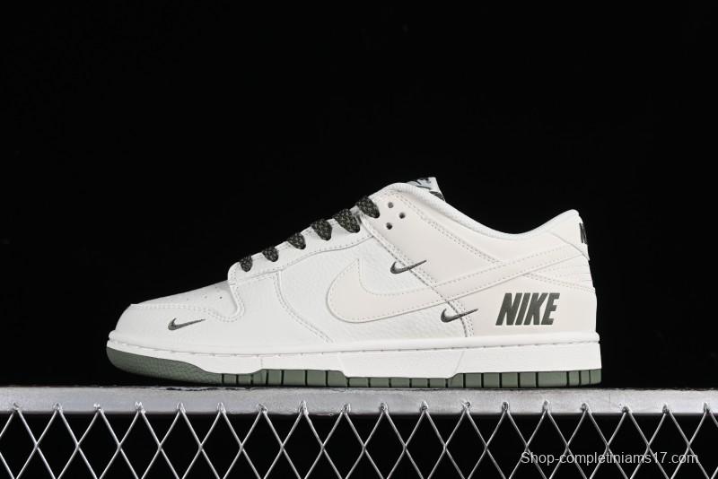 Nike SB Dunk Low Collaboration Triple Swoosh Military Green Low-Top Casual Skateboarding Shoes - NK5639-323