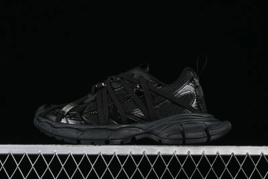 Balenciaga Phantom Sneaker 3XL Trendy Running Shoes with Transparent Heel Strap - W3XCH1000