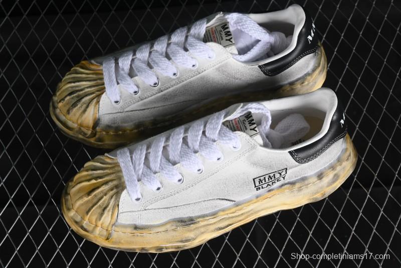 Wayne MMY Original Sole Leather Low Sneaker with Deconstructed Ice Cream Outsole - W.E5