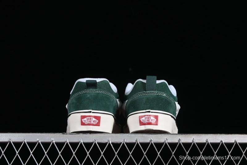 Vans Classics Knu Skool Green Platform Sneakers - VN0AUAK374
