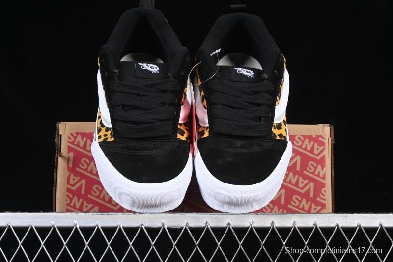 Vans Knu Skool Low Top Casual Sneakers in Leopard Print - VN000CR5CJK