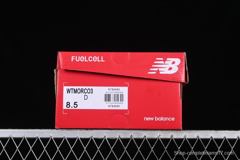 New Balance Fresh Foam X More V3TDS Durable Slip-Resistant Low-Top Running Shoes - WTMORCO3