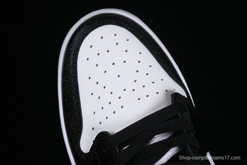 Nike Air Jordan 1 Low Golf AJ1 Retro Golf Shoes with Laser Patent Leather and Double Hook Design - FZ4159-100