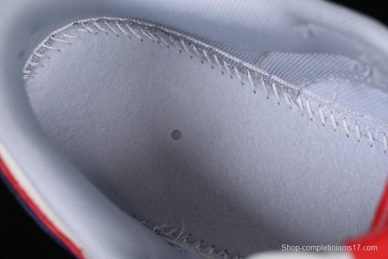 Nike SB Dunk Low UN Collaboration Anniversary Edition Custom Lifestyle Sneakers with Black Swoosh and Gum Sole - DM6868-032