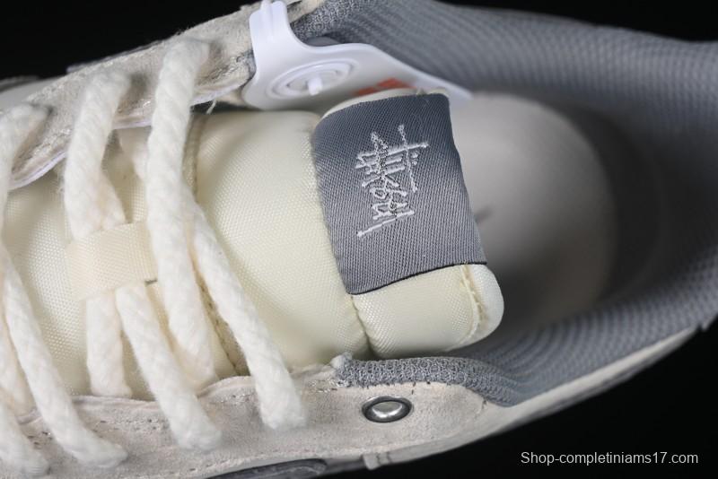 Nike Air Force 1 '07 Low Stussy Collaboration Dual-Tone Beige Low-Top Casual Sneakers - SJ6698-024