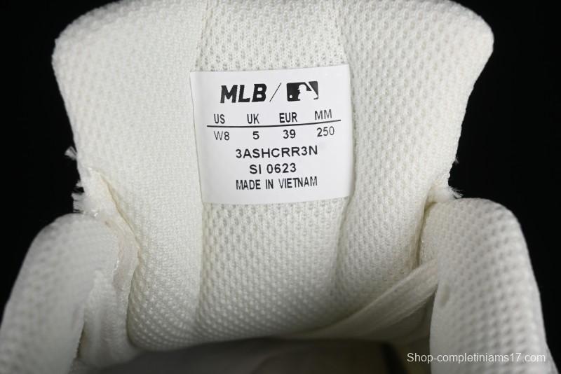 New York Yankees Chunky Runner Basic Lace-Up Lightweight Casual Sneakers - 3ASHCRR3N43WHS