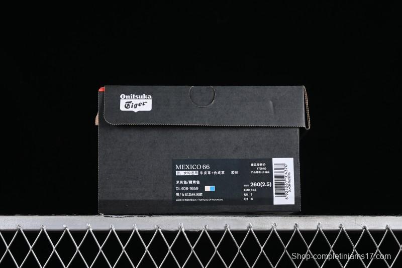 Onitsuka Tiger Mexico 66 Low-Top Leather Sneakers for Casual Running - DL408-1659