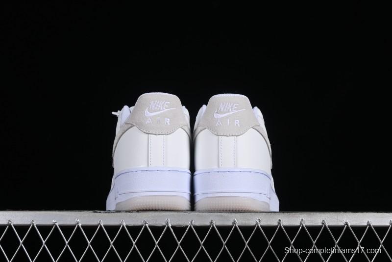 Nike Air Force 1 '07 Low Casual Sneakers with Full-Length Air Cushion - FN5832-100