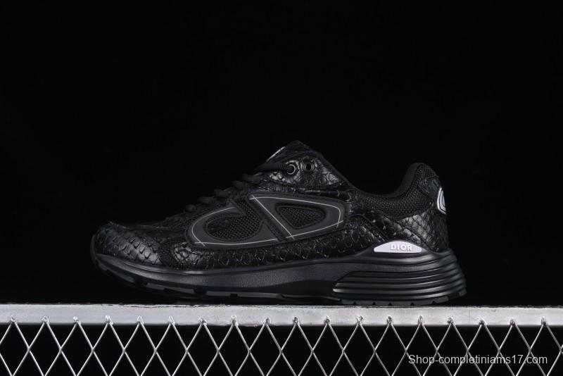 Dior B30 Sneakers with Reflective CD30 Logo and Lightweight Rubber Sole - CD30