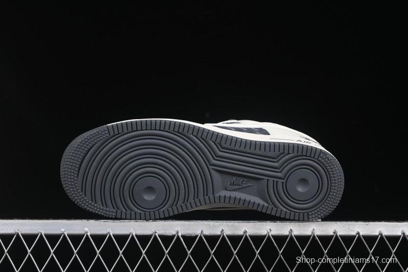 Nike Air Force 1 '07 Low Stussy Collaboration Beige Grey Casual Sneakers - XZ6188-726