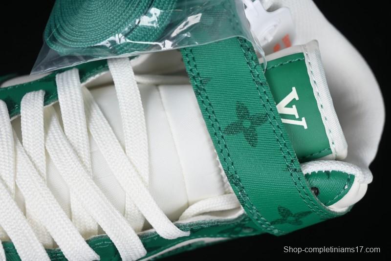 Nike Air Force 1 '07 Mid Casual Sneakers in Green - LL0222-002