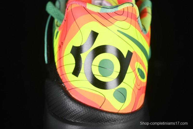 Nike KD 4 Weatherman All Star Basketball Shoes with Zoom Air Cushion and Adaptive Fit System - FN6247-300