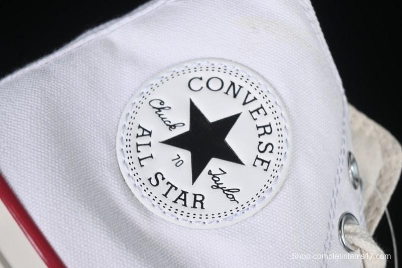 Converse Chuck 1970s High Top Casual Canvas Sneakers with Classic Graffiti Limited Edition Three-Star Logo - 162056C