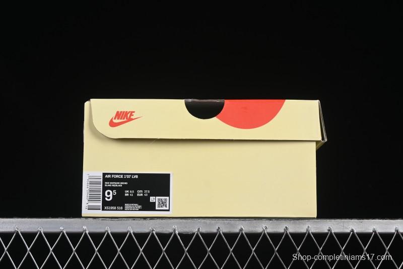 Nike Air Force 1 '07 Low Stussy Collaboration Dual-Tone Sky Blue Low-Top Casual Sneakers - XS1958-516