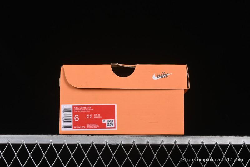 Nike Classic Cortez Leather Retro First Generation Leather Running Shoes - HF3142-200