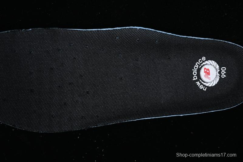 New Balance 990 Series Premium Retro Running Shoes with Carbon Fiber Midsole - M990BK4