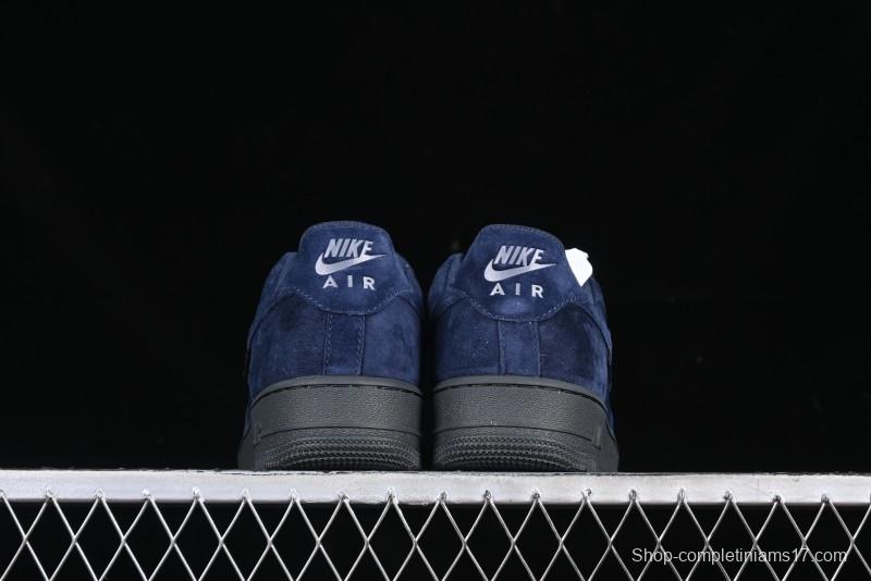 Nike Air Force 1 '07 Low Casual Sneakers in Light Blue with Full-Length Air Cushion - HQ3822-400