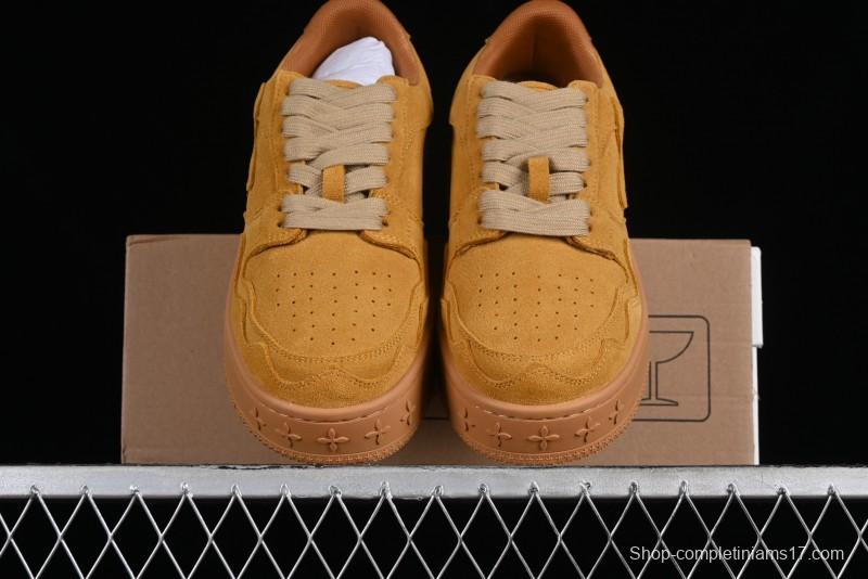 SMFK Comfortable Chunky Sole White Sneakers - T.D4