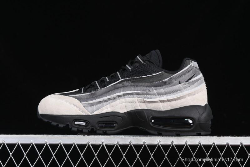 Nike Air Max 95 Retro Running Shoes with Air Cushion Technology - CU8406-101