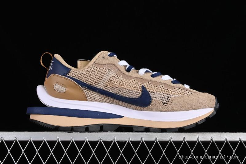 Nike Sacai VaporWaffle 3.0 Deconstructed Running Shoes with Layered Sole - CV1363-102