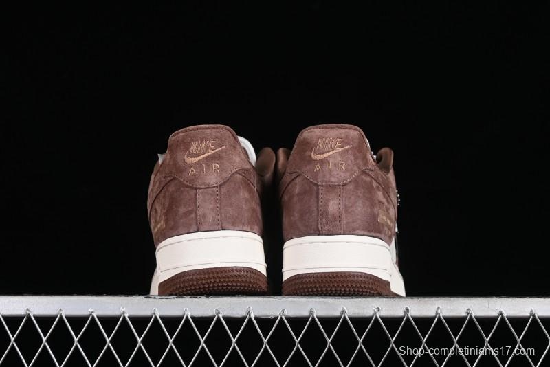 Nike Air Force 1 '07 Low LV Collaboration - Chocolate Pig Casual Sneakers - HD1968-022