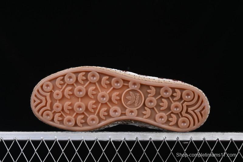 Adidas Clot x Originals Gazelle Indoor Retro Casual Slip-Resistant Wear-Resistant Low-Top Sneakers - IH3642