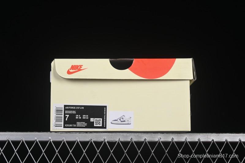 Nike Air Force 1 '07 Low Stussy Collaboration Beige Grey Casual Sneakers - XZ6188-726