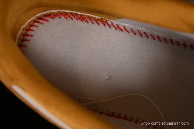 Nike Air Force 1 '07 Low Stussy Collaboration - Wheat Pig Leather Low-Top Casual Sneakers - HD1968-020