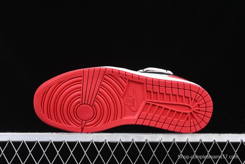 Nike Air Jordan 1 Low Stussy Collaboration - Black Red Custom High-End Retro Basketball Shoes - SJ9950-048