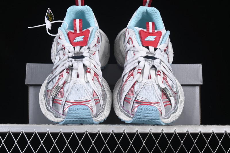 Balenciaga Phantom Sneaker 3XL Running Shoes with Transparent Heel Strap - W3XCH1614
