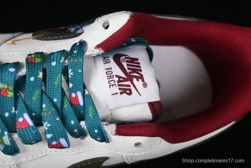 Nike Air Force 1 '07 Low Custom Christmas Party Casual Sneakers - DM0970-132