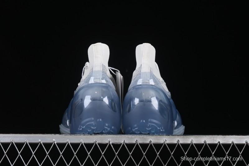 Grounds Bubble High Platform Sneakers White Gray - AJE5