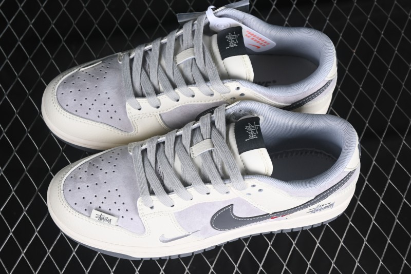 Nike SB Dunk Low Stussy Anniversary Edition Custom High-End Casual Sneakers - DM6868-027