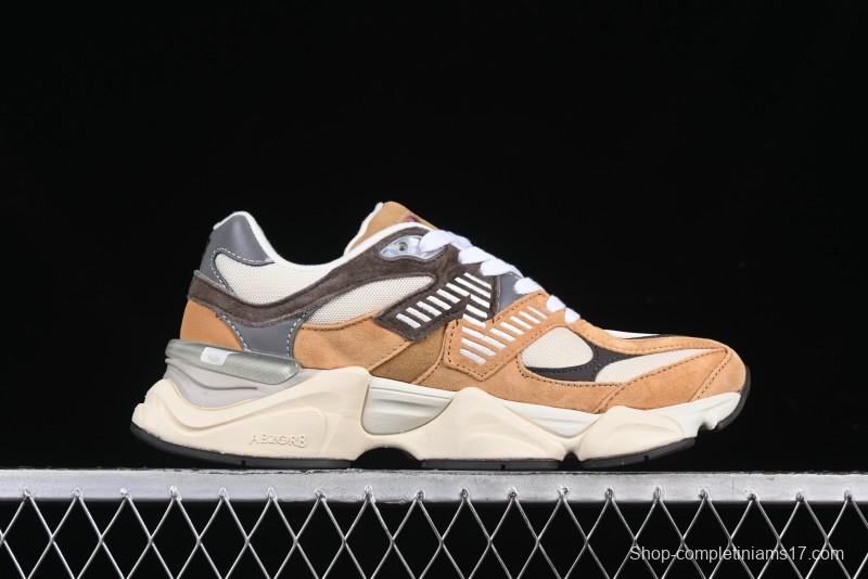 New Balance 9060 Retro Casual Running Shoes with ABZORB Cushioning - U9060WOR