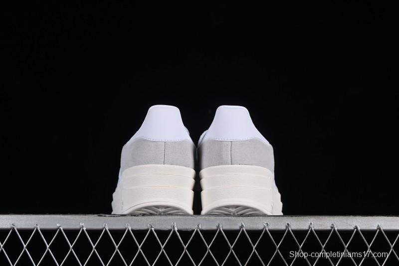 Adidas Originals Gazelle Bold HQ6893 Low-Top Sneakers with Thick Sole for Casual Wear, Slip-Resistant and Durable