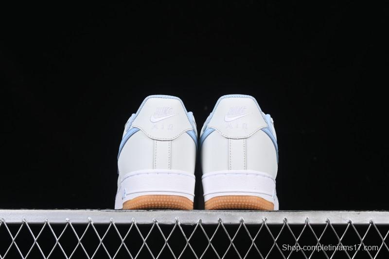 Nike Air Force 1 '07 Low Light Blue Casual Sneakers - 315122-102