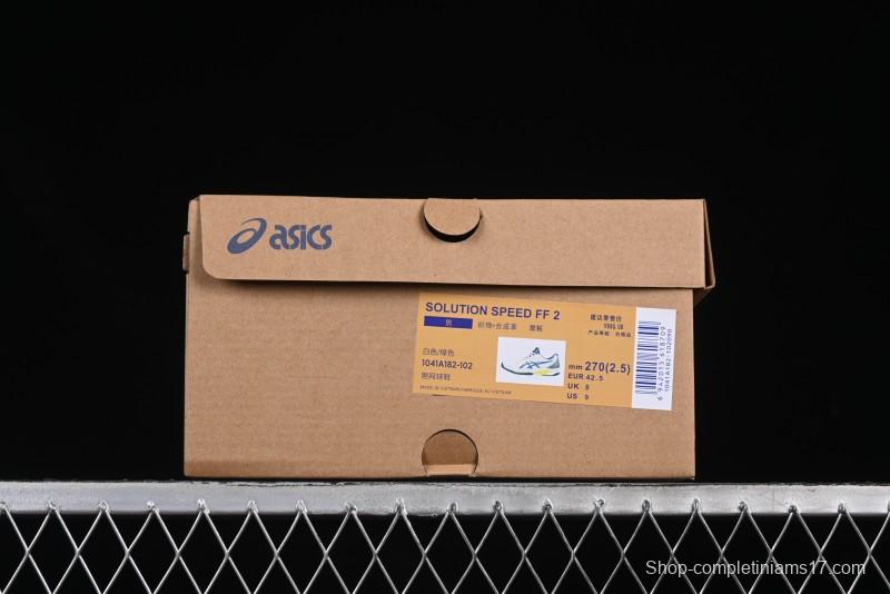 Asics Solution Speed FF 2 Retro Breathable Cushioned Casual Running Shoes - 1041A182-102