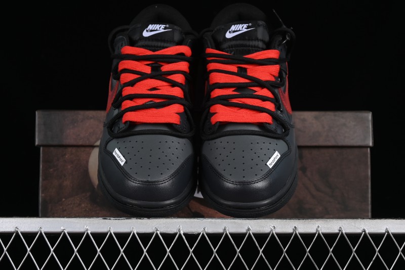 Nike Dunk Low Panda Prank Universe Exploration - Boundless Abyss Cool Black SB Strap Low Top Casual Skate Shoes - DV0831-002