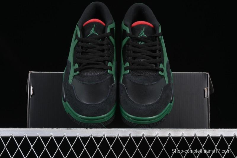 Nike Air Jordan 4 Remastered Sneakers with Textile Mesh Leather and Suede Upper - FQ7939-003