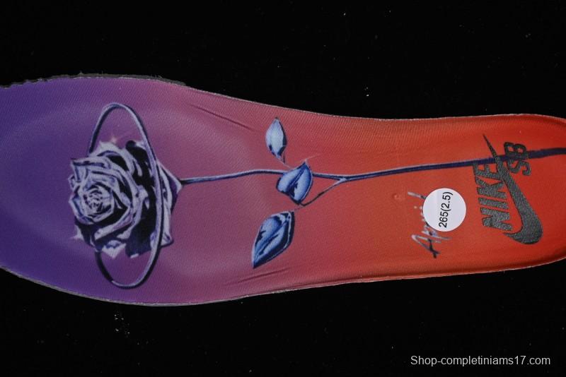 Nike April Skateboards SB Dunk Low Collaboration Frozen Rose SB Shattered Backboard Casual Skate Shoes - FD2562-400