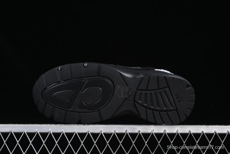 Dior B30 Sneakers with Reflective CD30 Logo and Lightweight Rubber Sole - CD30