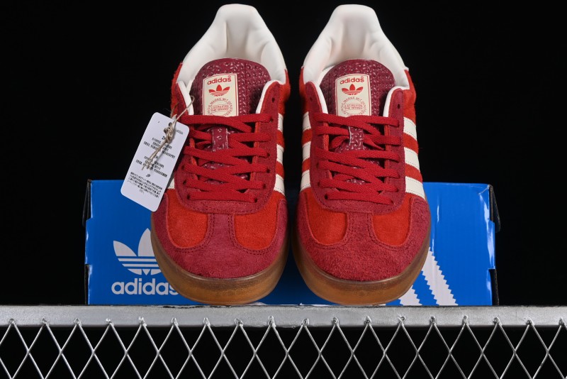 Adidas Originals Gazelle Indoor IE1051 Retro Casual Slip-Resistant Wear-Resistant Low-Top Sneakers