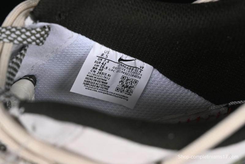 Nike Air Force 1 '07 Low Stussy Collaboration Camo Swoosh Drawstring Casual Sneakers - DM6688-014