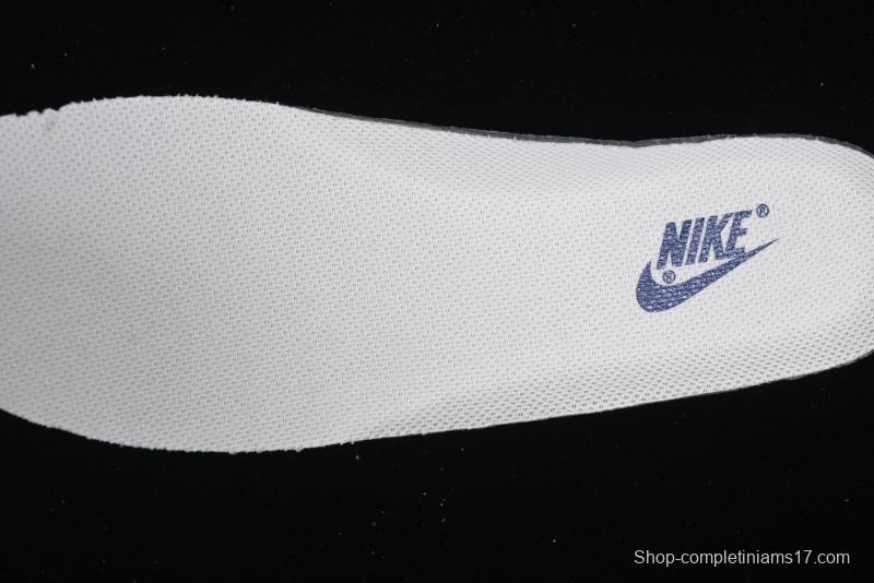 Nike Air Force 1 '07 Low Stussy Collaboration Light Blue White Transparent Swoosh Low-Top Casual Sneakers - DM6688-055