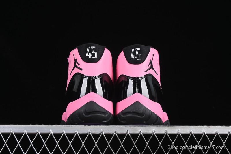 Nike Air Jordan 11 Retro High Top Basketball Shoes in Black Pink - CT8012-500