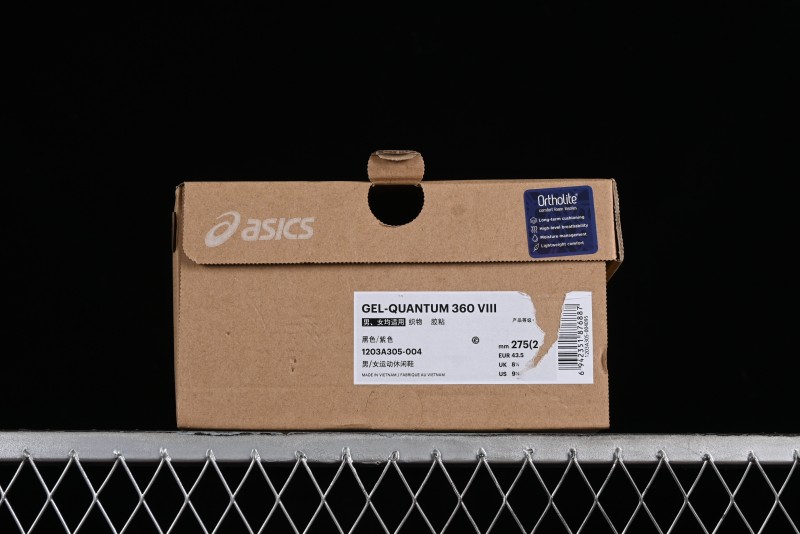 Asics Gel-Quantum 360 VIII Retro Breathable Casual Shoes with Cushioning for Men - 1203A305-004
