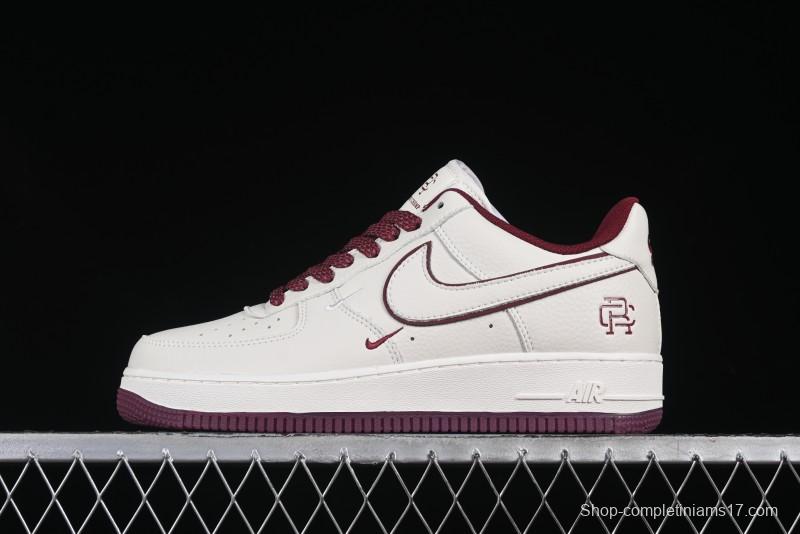 Nike Reigning Champ Air Force 1 '07 Low Casual Sneakers with 3M Reflective Details and Full-Length Air Cushion - RC2369-175