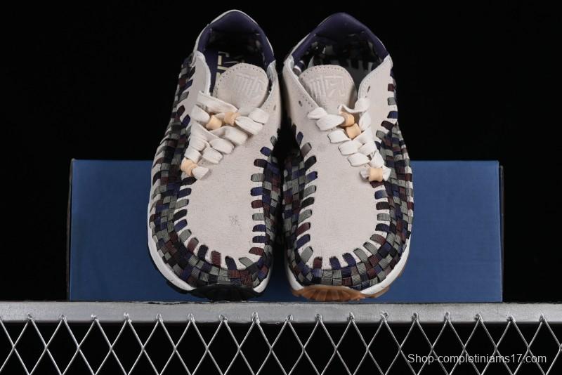 Nike Air Footscape Woven Asymmetrical Weave Slip-Resistant Low-Top Lifestyle Sneakers - FV3615-191