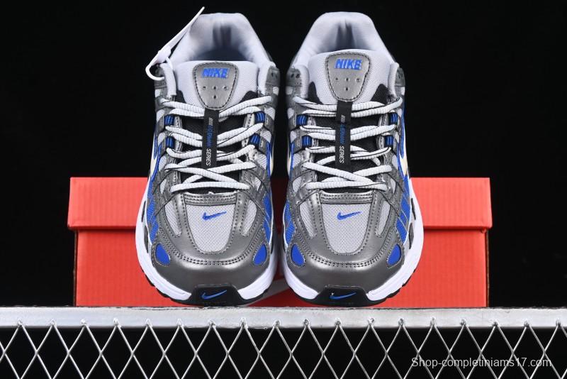 Nike P-6000 PRM Retro Casual Dad Shoes with Layered Design and Lightweight Construction - BV1021-006